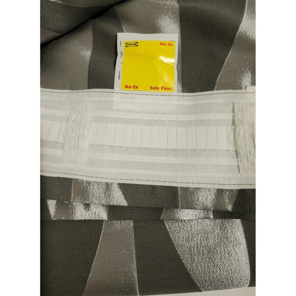 New Ikea Murruta 1 Curtain Panel 58"x97" Gray Silver - No original package - Picture 4 of 5